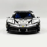 1:8 Ferrari SF90XX Silver Plating Limited Color, The Ultimate Supercar, More Than 12 Features Restored(4100 Pcs)